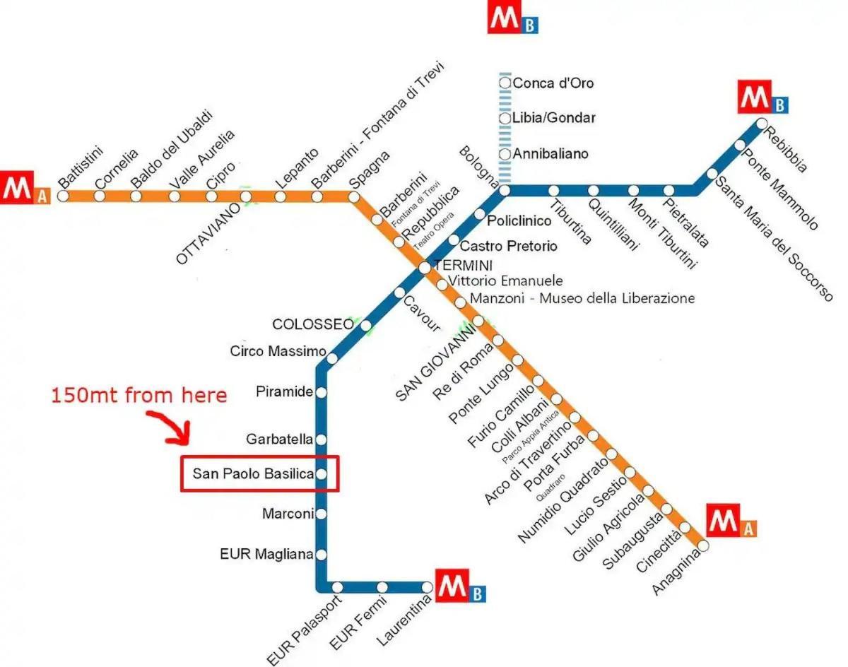 Modern Living San Paolo - Vicino Alla Metro روما المظهر الخارجي الصورة